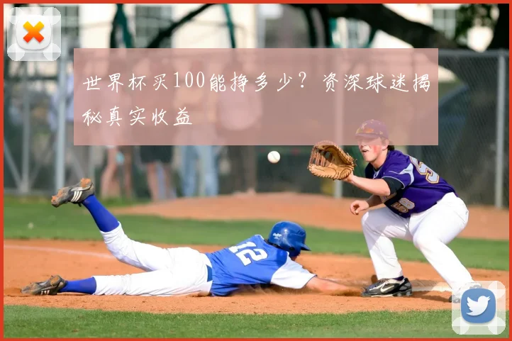 世界杯买100能挣多少？资深球迷揭秘真实收益